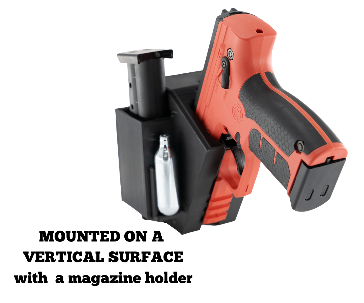 Compact Less-Lethal Pepperball Launcher