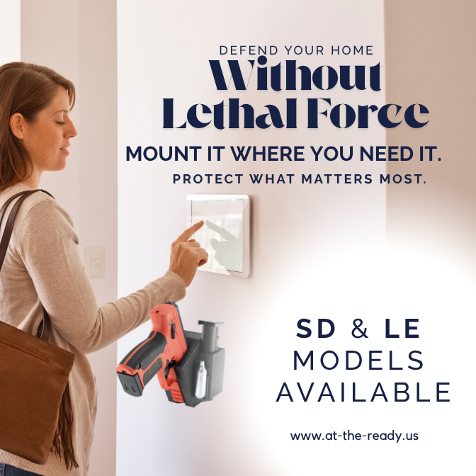 Compact Less-Lethal Pepperball Launcher